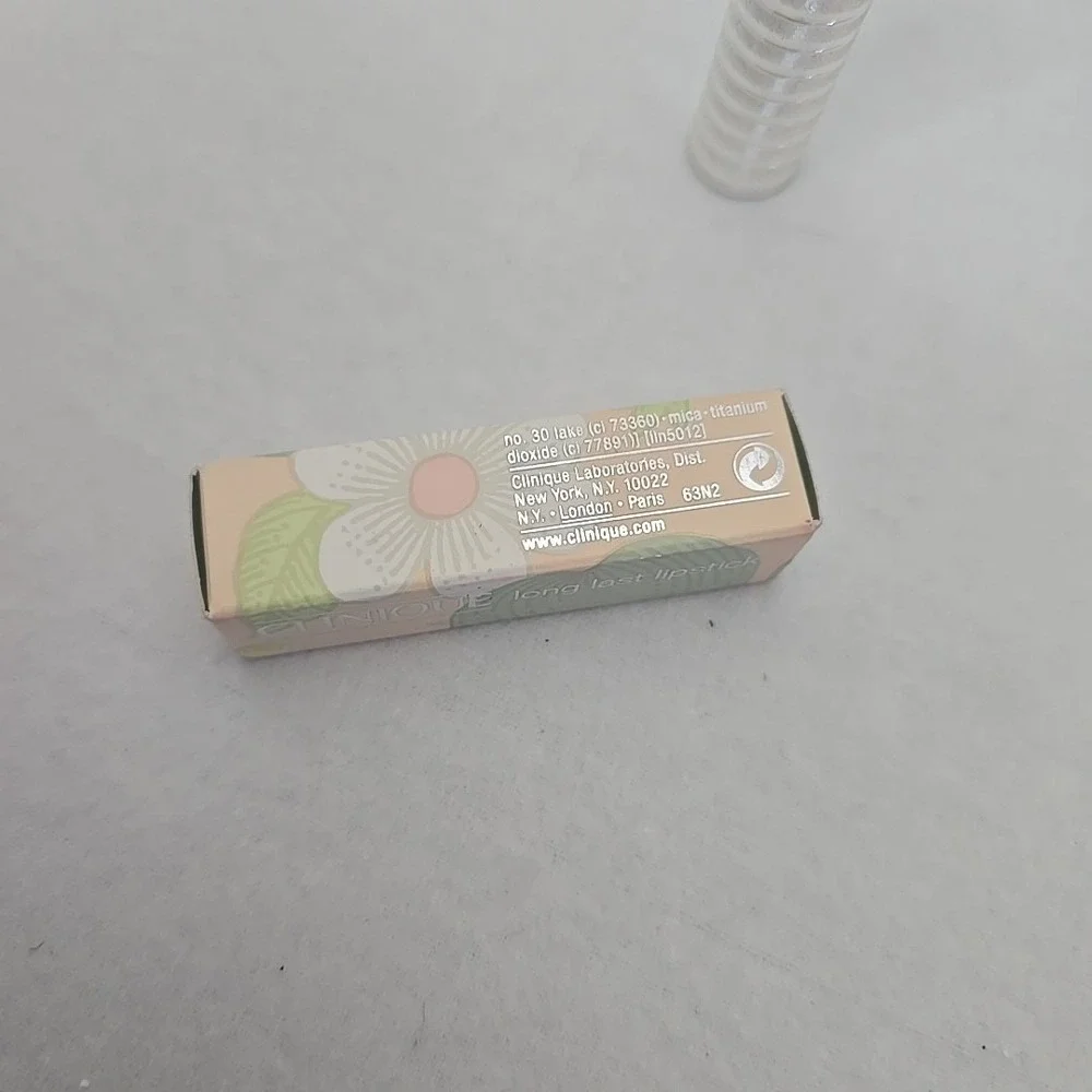 Clinique Long Last Lipstick 12 Blushing Nude Soft Shine 0.14 oz 4g
